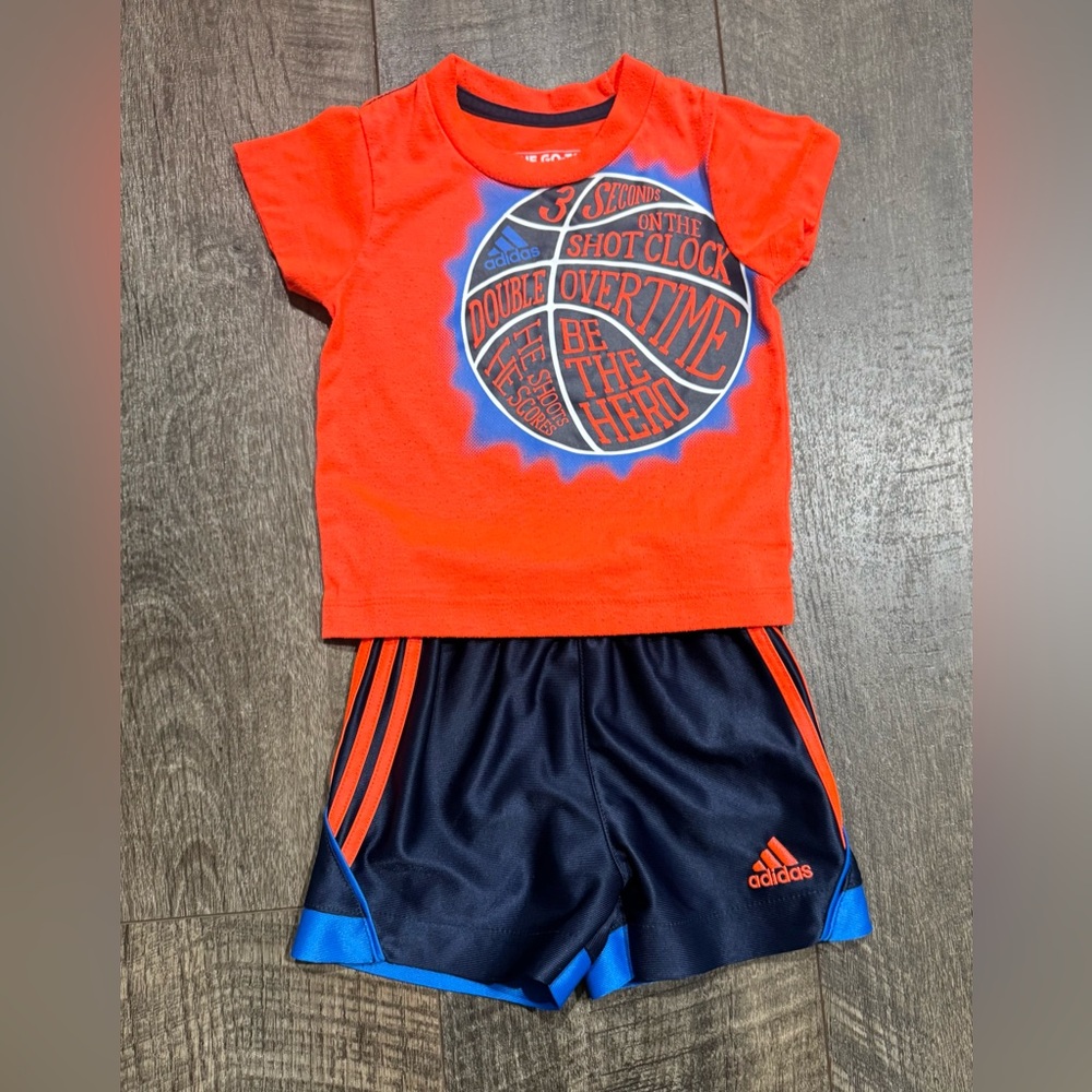 Baby Boy Adidas Outfit 6m
